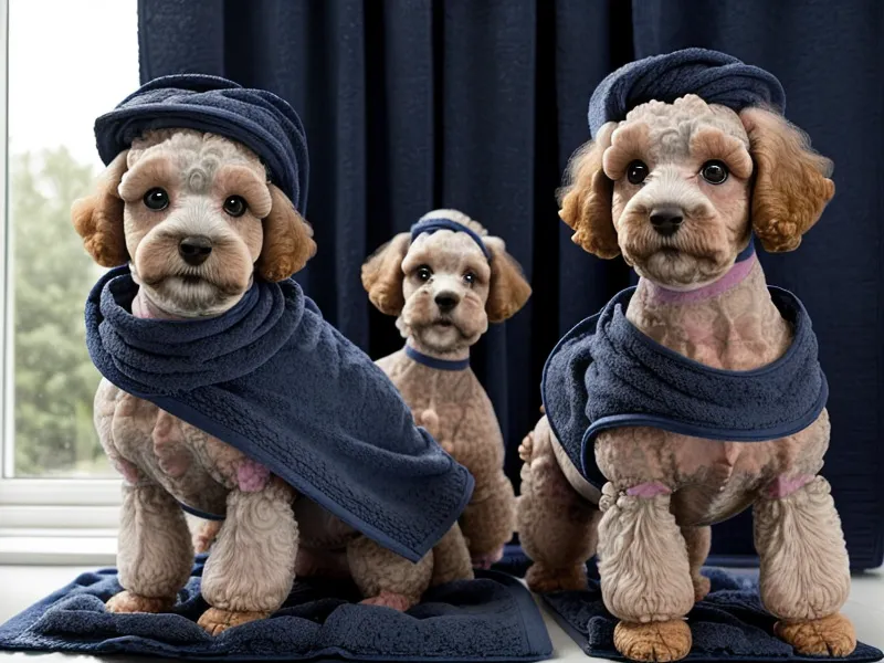 Galletas caseras de calabaza y algarroba para perros enfriándose sobre una rejilla