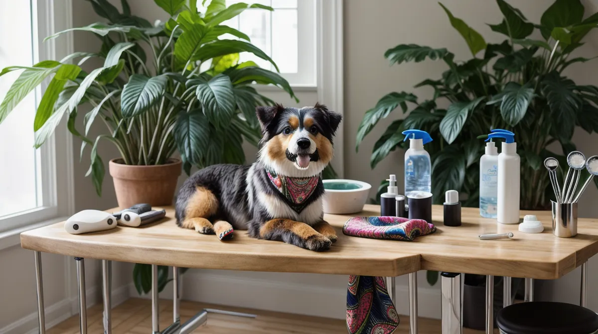 Diseños de bandanas para perros como accesorios caninos para complementar el servicio de peluquería canina
