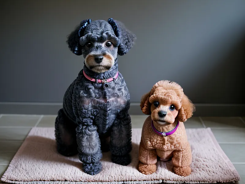 Cuchillas de dientes cerrados y piedra pómez, herramientas básicas para peluquería de Schnauzer