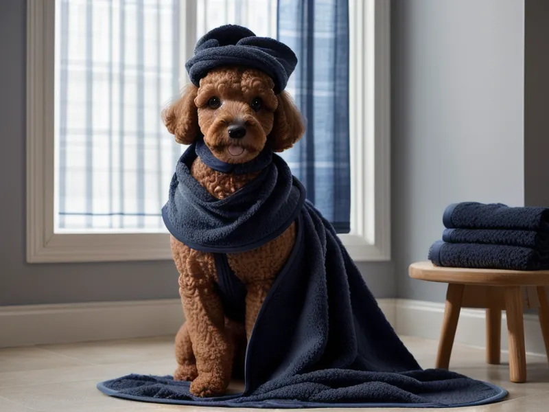 Herramientas de peluquería canina organizadas junto a un celular con agenda digital