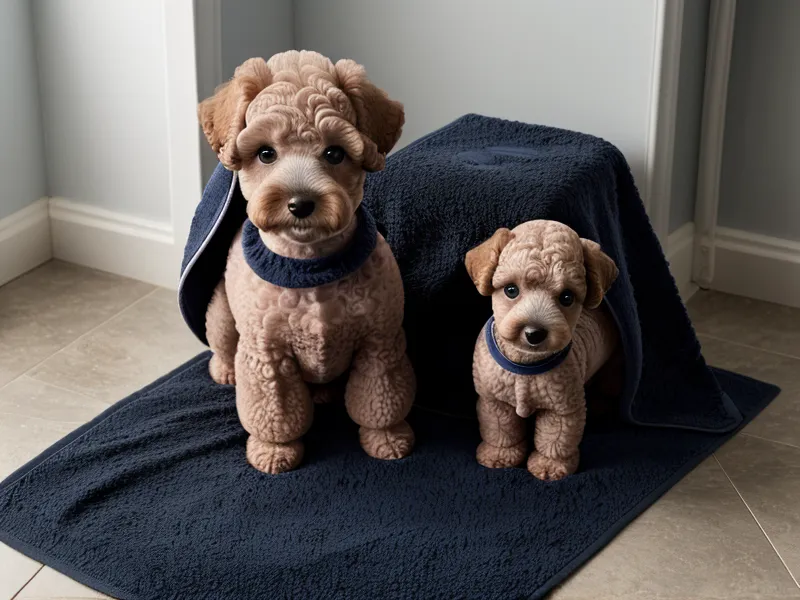 Broches de presión de resina en una capa para perros, alternativa funcional al velcro