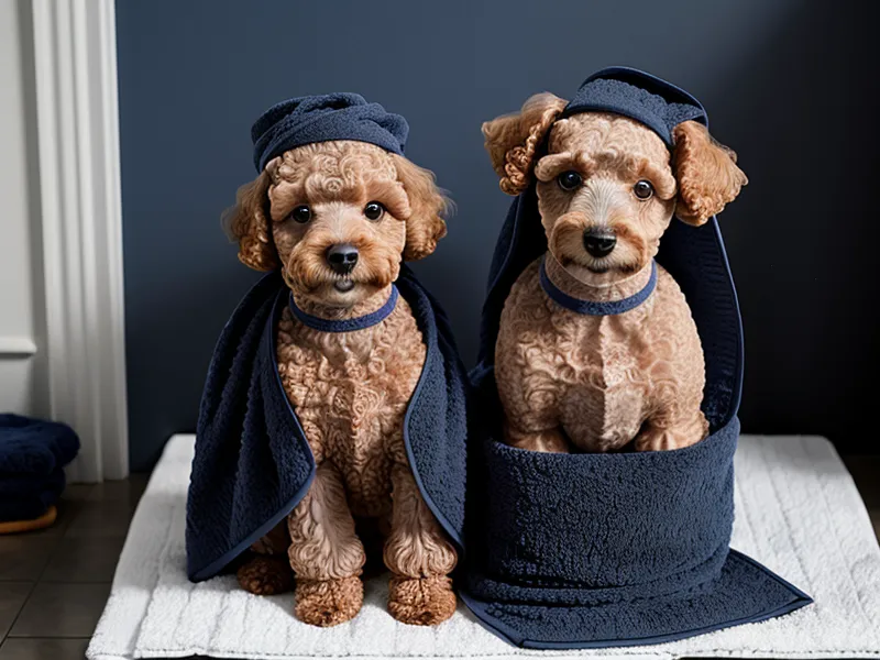 Peine y tijeras profesionales de peluquería canina, herramientas clave para cuidar la piel del perro
