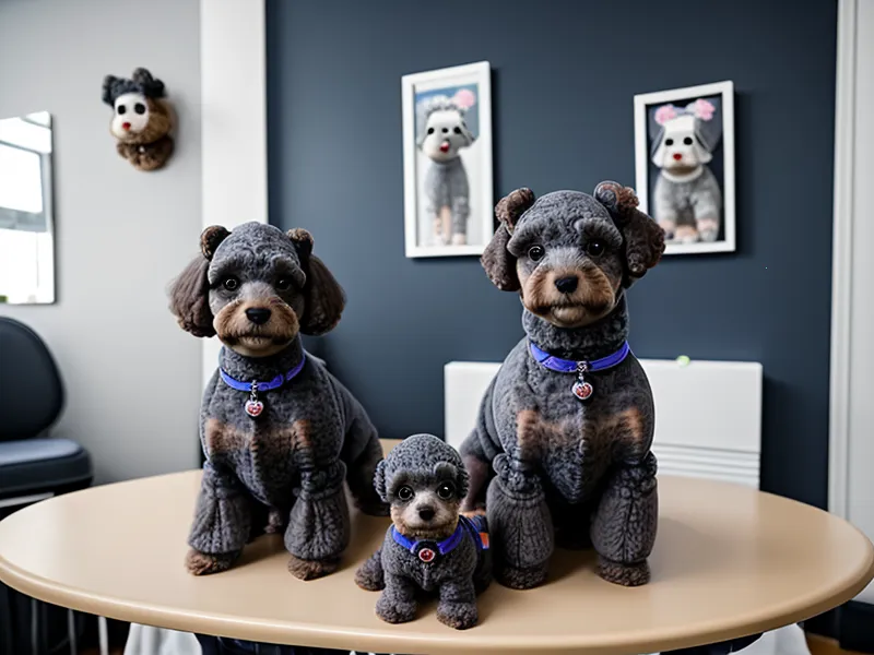 Espacio de trabajo de peluquería canina organizado, pensado para la salud y prevención en perros
